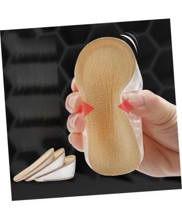 NOLITOY 4 Pairs Heel Lifts for Men & Women - Invisible Height Increasing Insoles | Ortopedicas Plantillas Gel for Comfort & Support - Buy Online on GoSupps.com