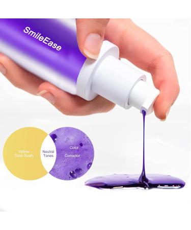 HeroSmile Color Correction Serum Toothpaste - Purple Whitening for a Radiant White Diamond Smile | Stain Removal & Tooth Color Corrector - Buy Online on GoSupps.com