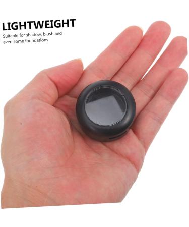 FOMIYES 20 pcs Replacement Organizer with Plate Eyeshadow Travel Mirror Compact Pan for Empty Makeup Case 3.8x3.8cmx2pcs Blackx2pcs - Buy Online on GoSupps.com