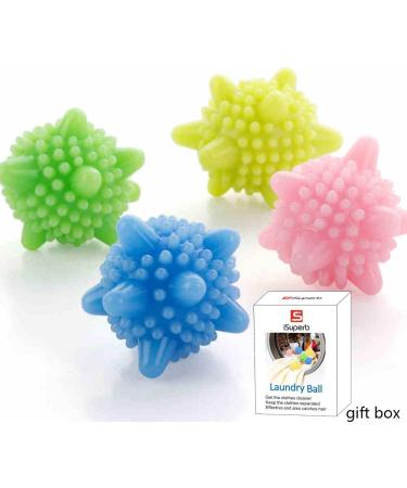 iSuperb Colorful Laundry Ball Washing Ball Set of 6 6 Pack Washing Ball - Buy Online on GoSupps.com
