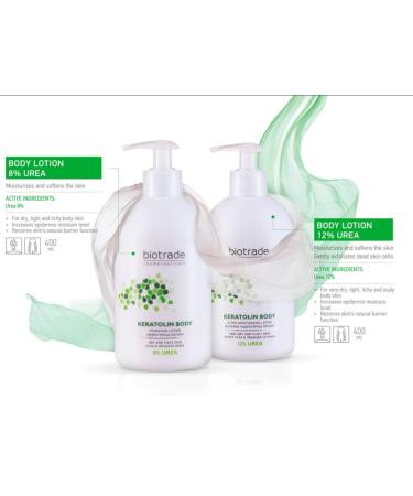 Keratolin Body Lotion 12% Urea 400ml - Ultra Moisturizing for Very Dry & Flaky Skin | Biotrade - Shop Internationally! - Buy Online on GoSupps.com