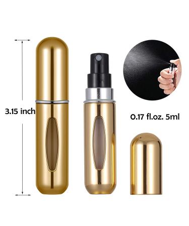 VONOVO Mini Refillable Perfume Atomizer Bottle Travel Spray - 5 Sets of 5ml Accessories - Buy Online on GoSupps.com