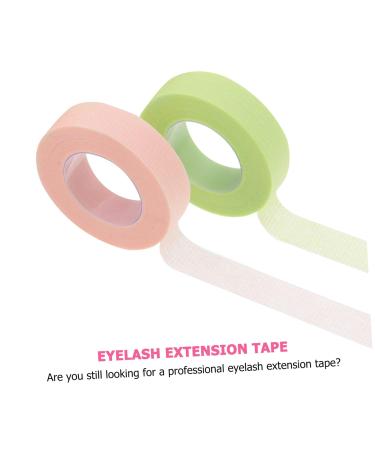 Ipetboom 5 Rolls Grafting Eyelash Tape Eyelash Patches Adhesive Fabric Tape Green Tape Holder Sensitive Lash Tape for Lash Extension Breathable Stickers Non-woven Fabric - Buy Online on GoSupps.com