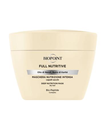 Biopoint Full Nutritive - Maschera Capelli Nutrizione Intensa Azione Idratante e Rinforzante Dona Morbidezza e Luminosit al C