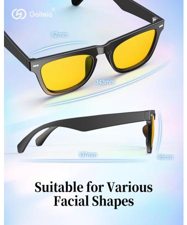 Goiteia Blue Light-Blocking Gaming Glasses - Reduce Headaches & Improve Sleep | AR Coating for Enhanced Glare Reduction - Buy Online on GoSupps.com