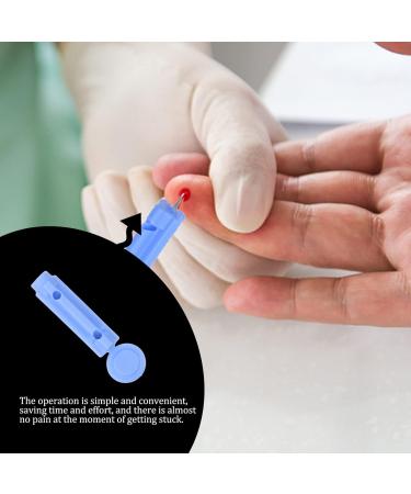 Sterile Safety Lancet Blood Lancets 200pcs - Disposable Twist Top 23G Pen Style Needle - For Diabetic Glucose Testing - Painless - Buy Online on GoSupps.com