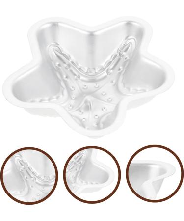 RORPOIR Food Mold Rolls Baking Tool Mold Mini Muffin Mini Baking Pans Cheesecake Pan Cake Mold 3D Bread Pan Celebrity 14X14X4CM Silver - Buy Online on GoSupps.com