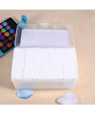 1000PCS Cotton Cosmetic Cleaning Pads - Soft Makeup Removal & Skin Care with Storage Box | International Shipping Available - Buy Online on GoSupps.com