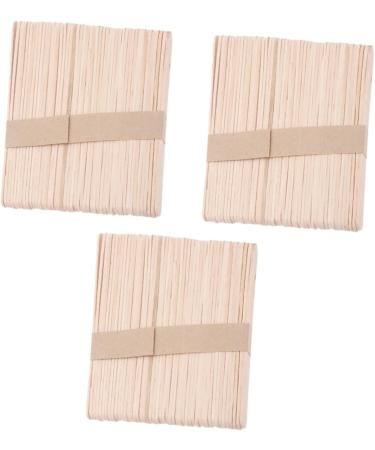Minkissy 300 PCS Wooden Wax Spatula - Ideal for Waxing & Beauty Treatments - International Shipping Available - Buy Online on GoSupps.com