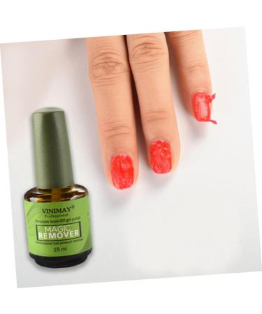 minkissy Professional Nail Polish Remover Gel Nails Remover Soak off Gel Polish Remover Nail Polish Remover Gel Fingernail Polish Remover Nail Accessories Soak off Gel Remover Nail Remover M Picture 1 - Buy Online on GoSupps.com