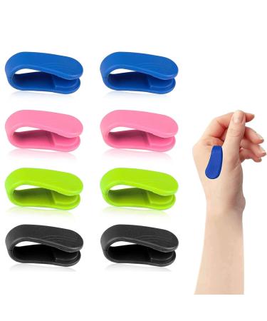 Massage acupressure clip acupressure clip 8 pieces weight clip massage hand clip for losing weight acupuncture clip for wrist wellness massage for relaxation