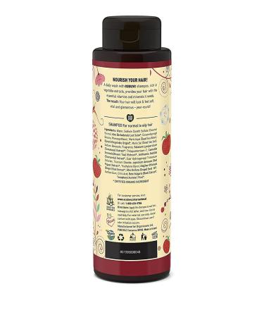 ecoLove Natural Shampoo for Normal & Oily Hair - Organic Tomato & Beet Extract, Vegan, No SLSParabens - 17.6 oz - Buy Online on GoSupps.com