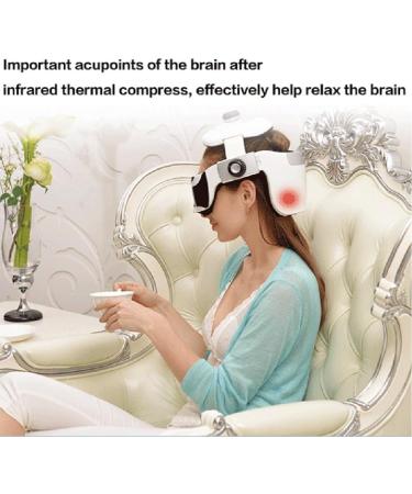 Casque de Massage lectrique for la t te p trissage Compression d'air adapt aux maux de t te soulagement du Stress et Sommeil Profond - Buy Online on GoSupps.com