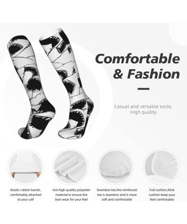 Jaws Compression Socks for Men & Women | 15-20 mmHg Support for Running & Cycling | Enhance Circulation - Buy Online on GoSupps.com