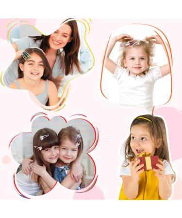 12 Adorable Unicorn Hair Clips for Girls - Glitter Cartoon Hair Accessories - Perfect Birthday Gift - Buy Online on GoSupps.com