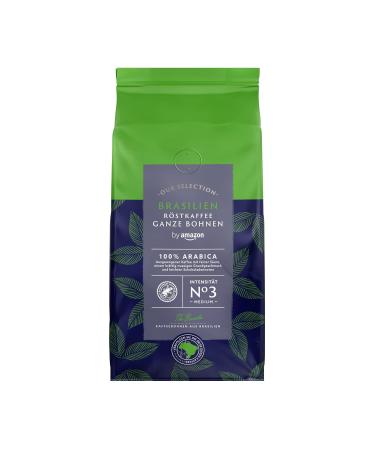Amazon Select Roasted Coffee from Brazil - Medium Roast Whole Beans 500g (Pack of 2) - Buy Internationally - Buy Online on GoSupps.com