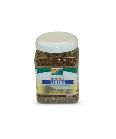 Mother Earth Products Dehydrated Lentils, Quart Jar