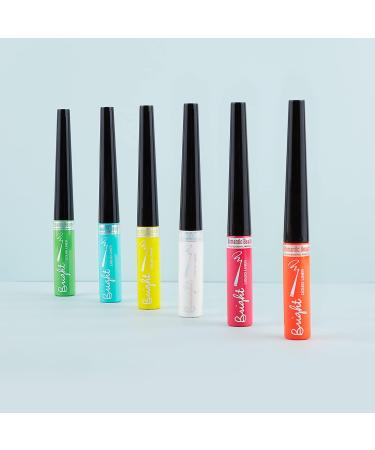 ROMANTIC BEAUTY Bright Color Liquid Eyeliner - Matte, Waterproof & Long Lasting Neon Eyeliner | Cruelty Free - Buy Online on GoSupps.com