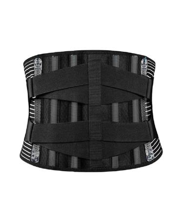 Lumbar support belts adjustable back support breathable back support belt portable waist support belt with ergonomic design adjustable lumbar support breathable active