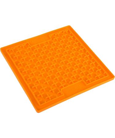 Lickimat Buddy Orange - Ultimate Licking Mat for Dogs & Cats | Enhance Pet Enrichment - Buy Online on GoSupps.com