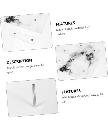 Nail Display Board Nail Color Chart Display Coloured Card Practice Color Sticks Nail Art Showing Holders Nail Art Showing Board Pegboard Display Stand Color Cards Magnetic Acrylic - Buy Online on GoSupps.com