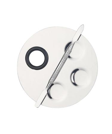 Gusengo Makeup Palette Makeup Palette for Hands Watercolour Pans with Double-Ended Non-Slip Toning Stick for Mixing Lipstick Background Gusengo