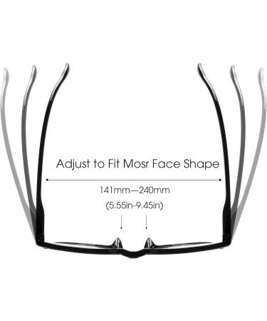 JM 4 Pack Spring Hinge Vintage Round Reading Glasses - Unisex Eyewear 1.75x - Mixed Colors - Buy Online on GoSupps.com