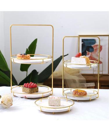 2-Tier Countertop Fruit Basket Stand Detachable Fruit Holder Kitchen Storage Baskets Stand Cake Rack (Color : Gray) (Red) - Buy Online on GoSupps.com