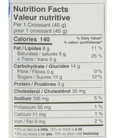 Caff Gioia Custard Cream Croissants 6 Count - Buy Online on GoSupps.com
