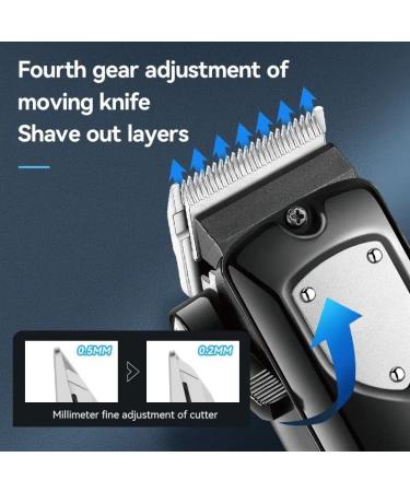 Advanced Hair Clippers - Adjustable Tool Head Intelligent Display & Low Noise | International Shipping - Buy Online on GoSupps.com