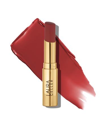 LAURA GELLER NEW YORK Jelly Balm Moisturizing Tinted Lip Balm - Brick House - Hydrating Vitamin E - Semi-Shine Finish 05 Brick House