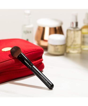 KUBERA Small Pointed Face Powder Blush Brush | 100% Synthetic Hair | Vegan & Cruelty-Free | Precision Makeup Blending - Buy Online on GoSupps.com