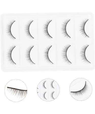 minkissy 3 Pairs Short Eyelash False Lashes False Eye Lashes Layered Fake Lashes Fluffy Volume Lashes Women Makeup Lash Makeup Caboodle Eyelashes Fiber Eyelashes Artificial 6d Extend - Buy Online on GoSupps.com