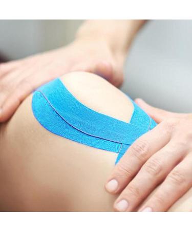 Shakven Synthetic Kinesiology Athletic Tape | Waterproof Kinesiology Athletic Tape Elastic Precut Strips Athletic Wraps for Rehabilitation Patients 1 - Buy Online on GoSupps.com
