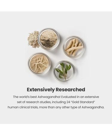 Organic Ashwagandha KSM-66 Capsules 550mg - 90 Vegan Capsules | High Concentration 10:1 Extract | 5% Withanolides | VitaBright UK - Buy Online on GoSupps.com