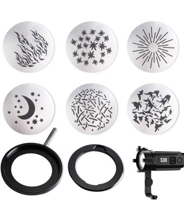 Godox SA-09-001 Gobo Set for S30 LED Light - Creative Effects | SUSA09001 - Buy Online on GoSupps.com