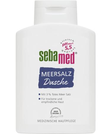 SEBAMED SEBAMED Sea Salt Shower Gel 200ml for Men and Women Soap Free Cleansing for Sensitive and Dry Skin Microplastic Free