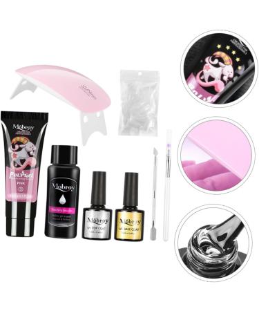 POPETPOP 1Set manicure tools set nail polish kit gel for nails fingernail kit nail extension kit nail kits nail art kit nail molding gel nail polish gel nail art gel nail gel abs lengthen - Buy Online on GoSupps.com