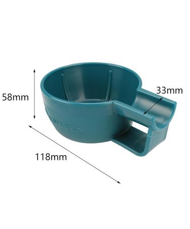 Fenteer Razor Cups - Portable Wet Shaving Bowl & Hairdressing Accessories | Ideal Gifts for Father's Day Valentine's Day & Birthdays - Buy Online on GoSupps.com