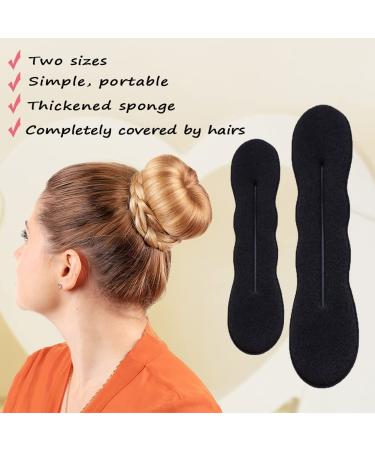6 Pcs Hair Bun Maker Set | Foam Sponge Donut Twister Tool Accessories for Women - Buy Online on GoSupps.com