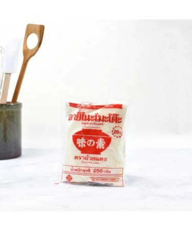 Ajinomoto MSG Monosodium Glutamate 250g (VMART) - Authentic Umami Seasoning 250.00g - Buy Online on GoSupps.com