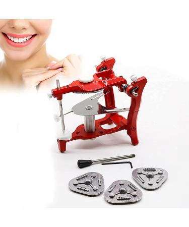 Full mouth metal prosthesis articulator dental adjustable adjustable average artericulator for dental laboratories dentists and learners
