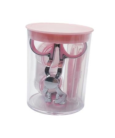 Perfeclan tool for removing contact lenses tools for stretching the eyelids soft silicone material outdoor activities portable aids for pink