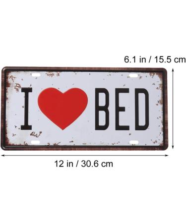 LIFKOME Out Door Decor Beer Signs Outdoor Decor Retro Decor Metal Sign Bar Tin Signs The Sign Plaque Vintage As Shown Medium - Buy Online on GoSupps.com