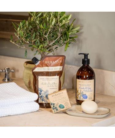 Durance Pine & Olive Wood Marseille Liquid Soap 500ml Paraben-Free Hand & Body Wash With Olive Oil & Red Rice Extract Vegan Friendly Shower Gel - Buy Online on GoSupps.com