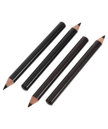 Beavorty 4pcs Wooden Pencil for Women Wooden Brow Accessory Shaper Eye Pencil