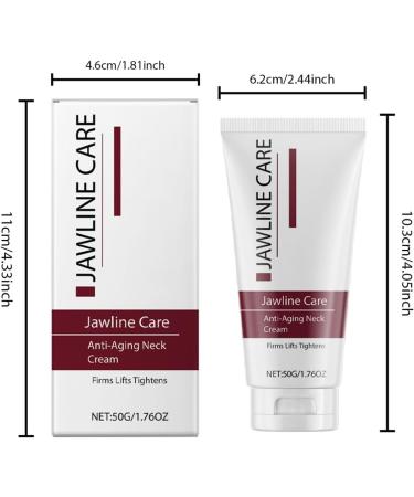 Jawline Treatment Cream Jawline Sculpting Cream Jawline Shaper Cream Jawline Firming Anti-Aging Neck Chin Cream Tightening and Wrinkles for an Even Skin Tone and Neck Lift (2) - Buy Online on GoSupps.com