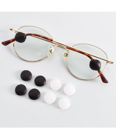 Colexy 10 Pairs Anti-Slip Silicone Ear Pads for Glasses | Soft Round Stoppers for Reading & Sports Glasses - International Shipping Available - Buy Online on GoSupps.com