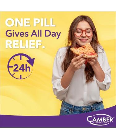 Camber Omeprazole Tablets Delayed-Release Tablets 20mg Acid Reducer 14 Tablets - Buy Online on GoSupps.com