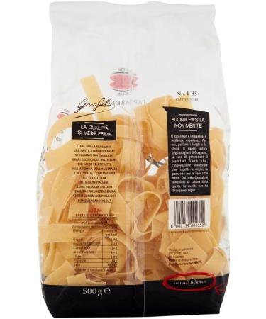  Italian Gourmet E.R. Garofalo Pappardelle Nido N. 1-35 Pack of 10 Neapolitan durum wheat semolina with 500g of IGP pasta + 400g Italian Gourmet Polpa - Buy Online on GoSupps.com